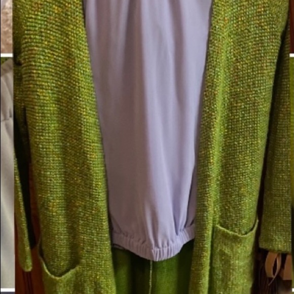 Women’s LuLaroe Speckled Cardigan - Picture 2 of 10